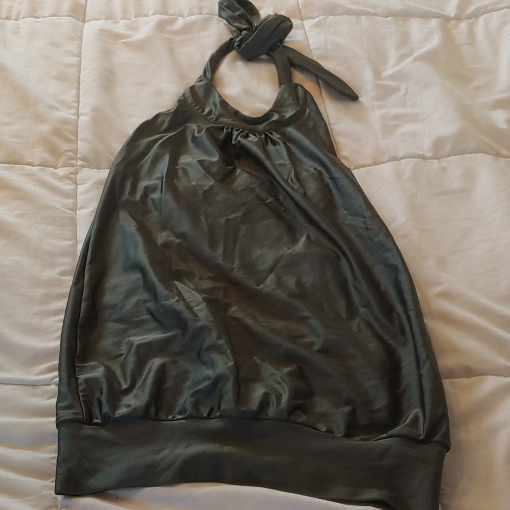 Albion Halter Swim Top